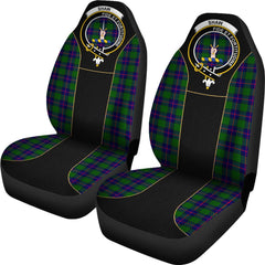 Clan Shaw (Of Tordarroch) Tartan Crest Car Seat Cover  - Special VersionAX53 Clan Shaw Tartan Today   