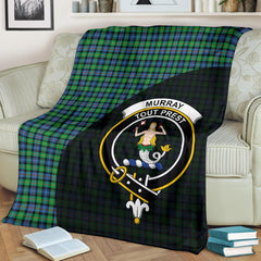 Clan Murray of Atholl Ancient Tartan Crest Blanket Wave Style FP50 Clan Murray Tartan Today   