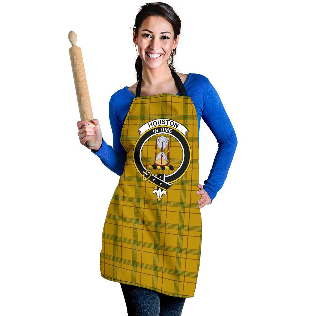 Clan Houston Tartan Crest Apron GP97 Clan Houston Tartan Today   