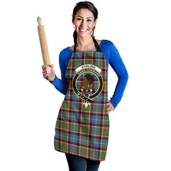 Clan Stirling & Bannockburn District Tartan Crest Apron RJ26 Clan Stirling Tartan Today   