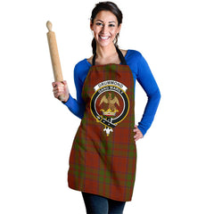 Clan Drummond Tartan Crest Apron JH10 Clan Drummond Tartan Today   