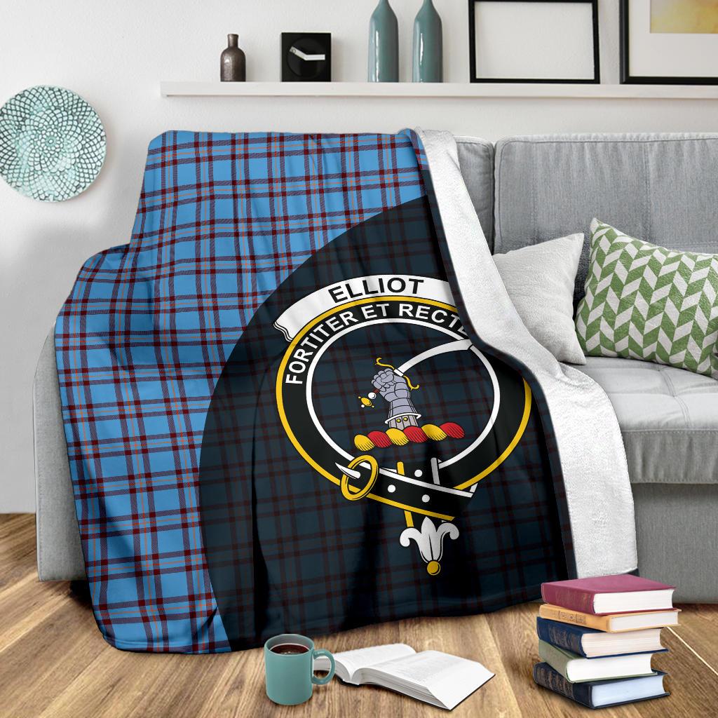 Clan Elliot Ancient Tartan Crest Blanket 3 Sizes GS20 Clan Elliot Tartan Today   