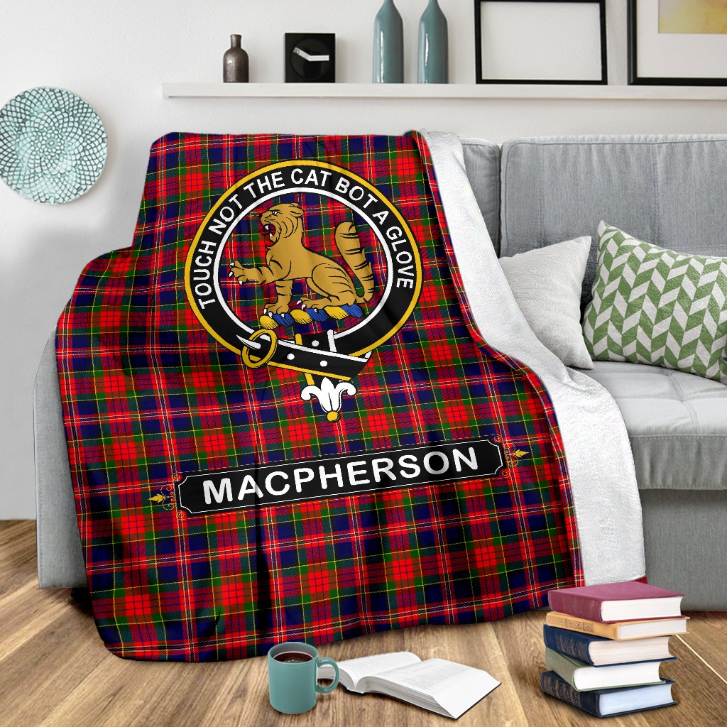 Clan Clan MacPherson (Chief) Family Tartan Crest BlanketsOW81 Clan MacPherson Tartan Today   