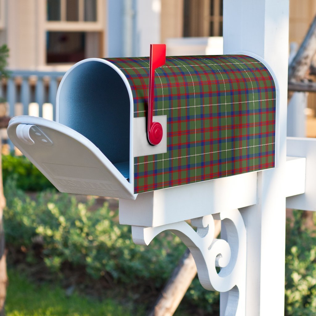 Clan Shaw Green Modern Tartan Mailbox UX59 Clan Shaw Tartan Today   