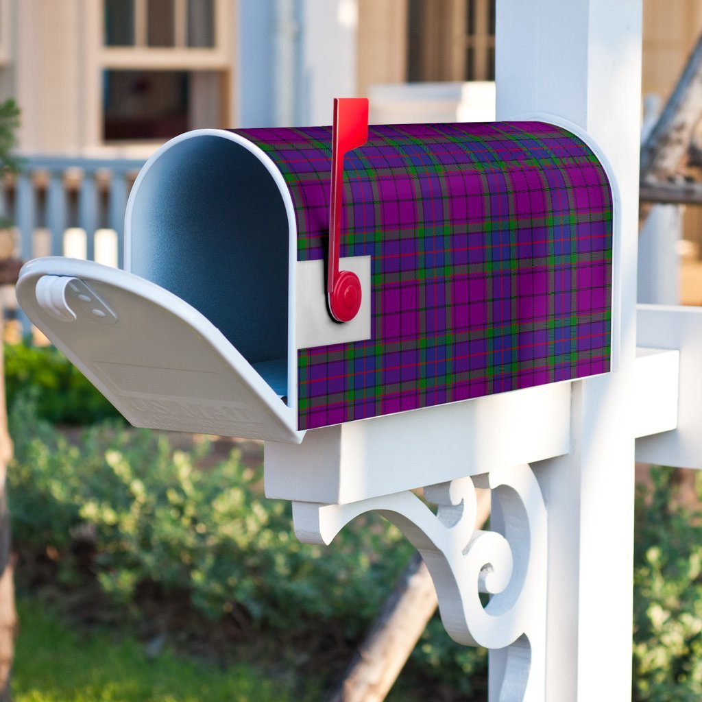 Clan Wardlaw Modern Tartan Crest Mailbox KW97 Clan Wardlaw Tartan Today   