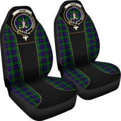 Clan Shaw (Of Tordarroch) Tartan Crest Car Seat Cover  - Special VersionAX53 Clan Shaw Tartan Today   