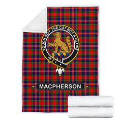 Clan Clan MacPherson (Chief) Family Tartan Crest BlanketsOW81 Clan MacPherson Tartan Today   