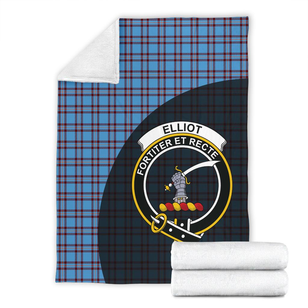 Clan Elliot Ancient Tartan Crest Blanket 3 Sizes GS20 Clan Elliot Tartan Today   