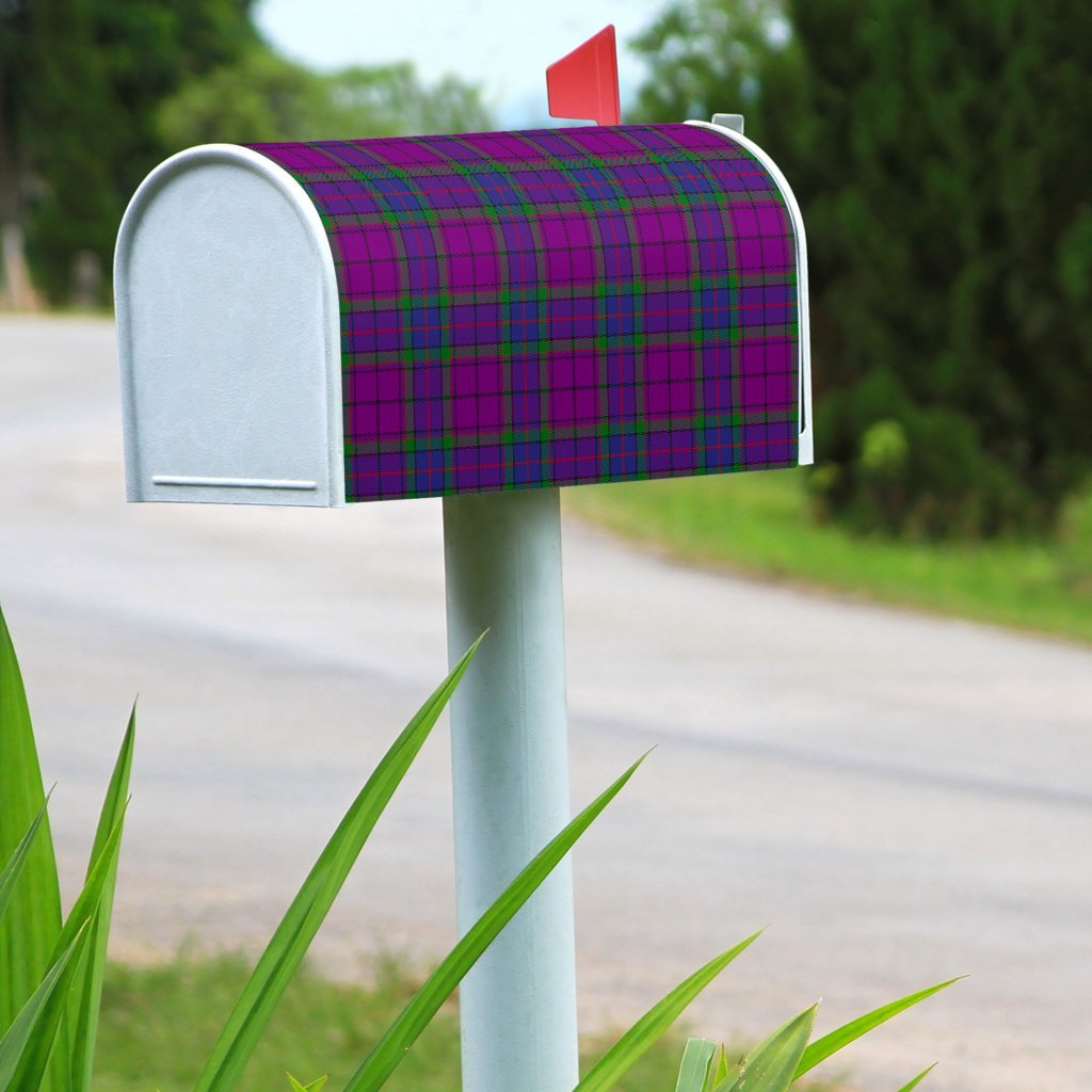 Clan Wardlaw Modern Tartan Crest Mailbox KW97 Clan Wardlaw Tartan Today   