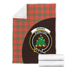 Clan Grant Ancient Tartan Crest Blanket Wave Style QY69 Clan Grant Tartan Today   