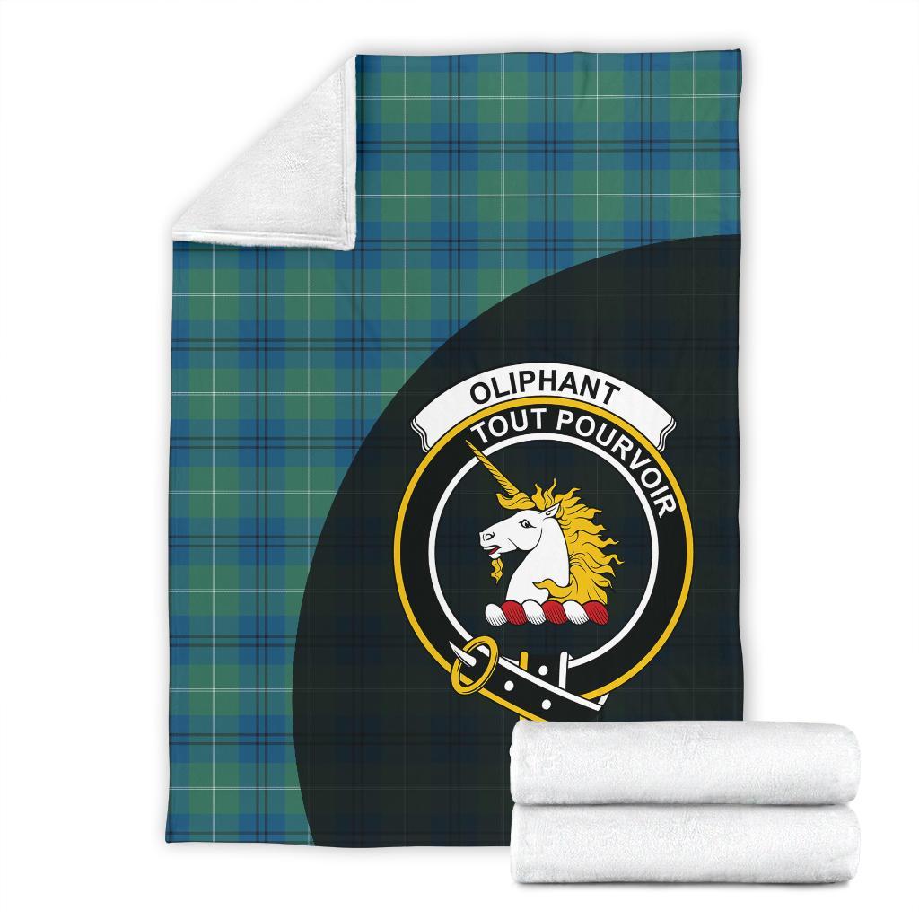 Clan Oliphant Ancient Tartan Crest Blanket Wave Style WE34 Clan Oliphant Tartan Today   