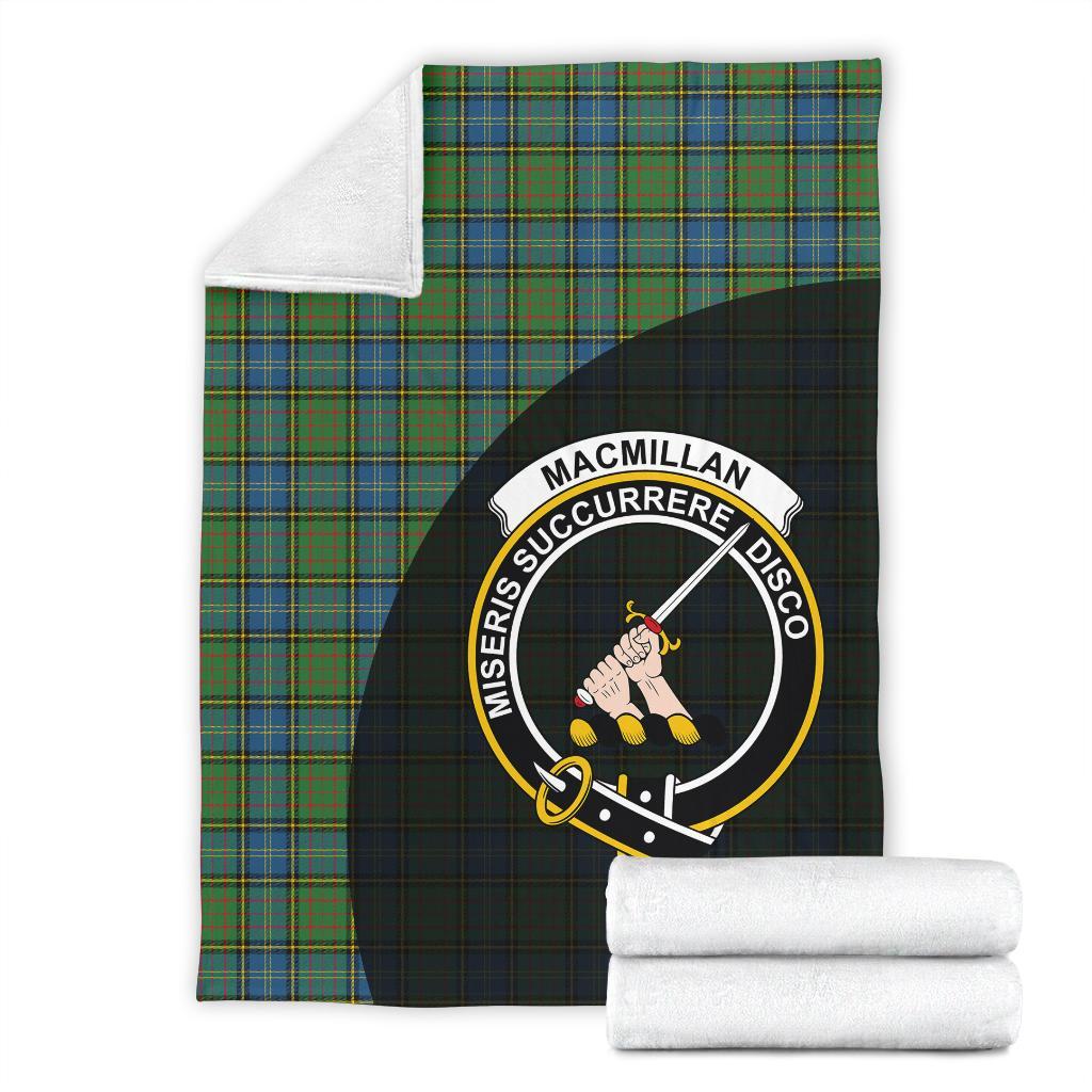 Clan MacMillan Hunting Ancient Tartan Crest Blanket Wave Style PF44 Clan MacMillan Tartan Today   