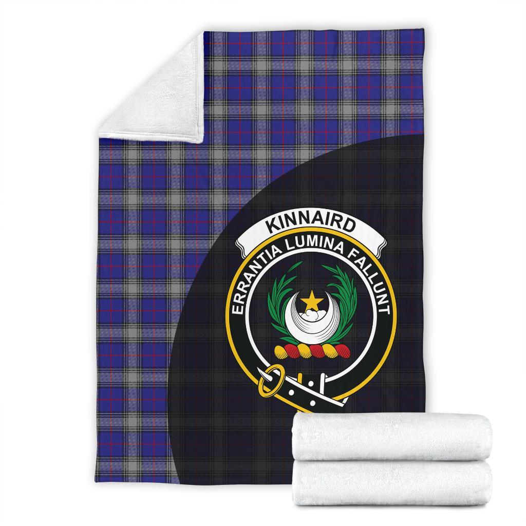 Clan Kinnaird Tartan Crest Blanket Wave Style HL87 Clan Kinnaird Tartan Today   