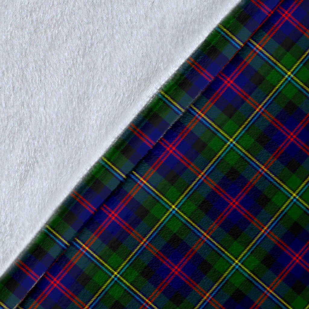 Clan Malcolm (MacCallum) Tartan Crest BlanketsFB45 Clan MacCallum Tartan Today   