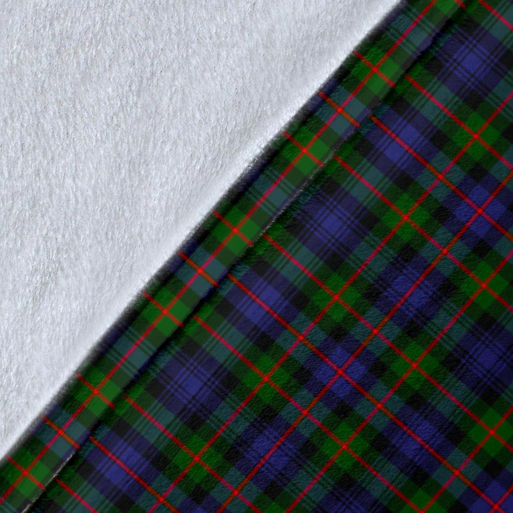 Clan Murray of Atholl Modern Tartan Crest Blanket Wave Style UJ69 Clan Murray Tartan Today   