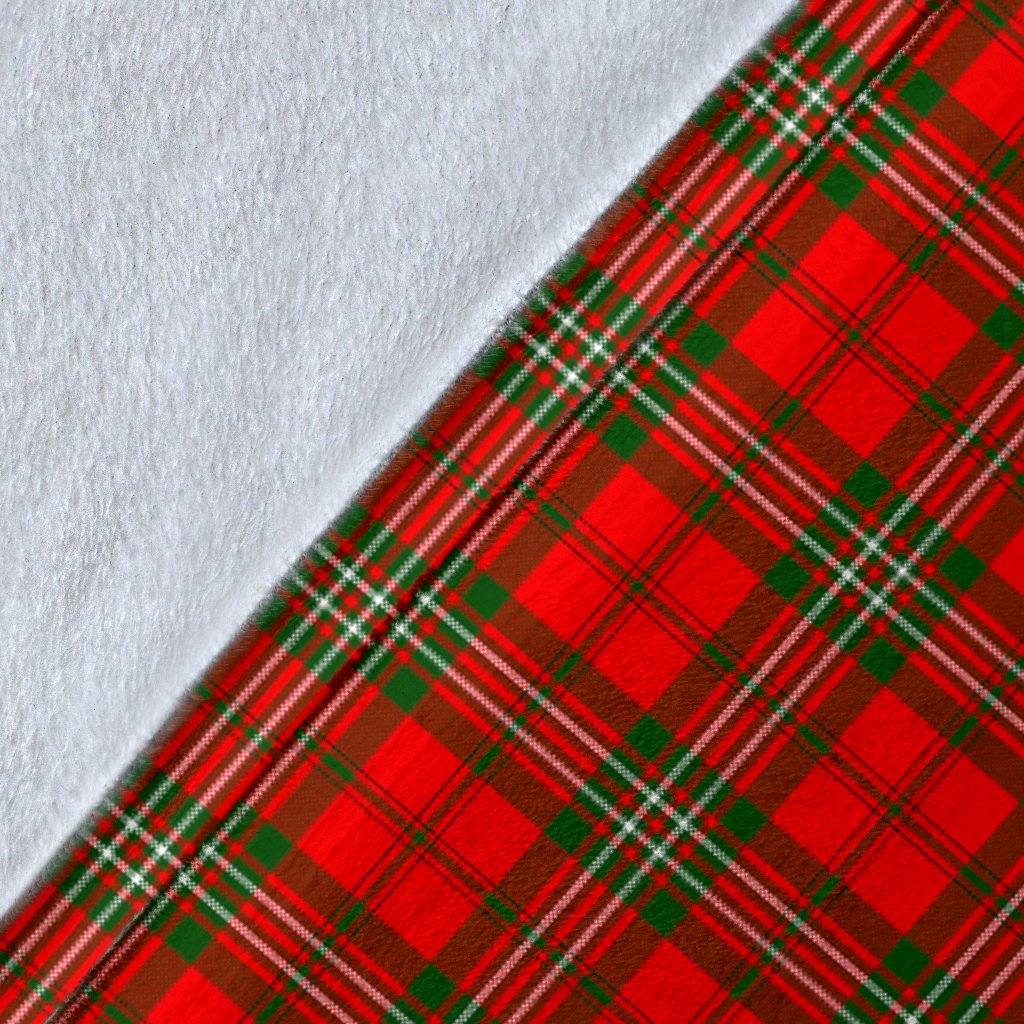 Clan Scott Tartan Crest Blanket 3 Sizes IO25 Clan Scott (Scott Tartan) Tartan Today   