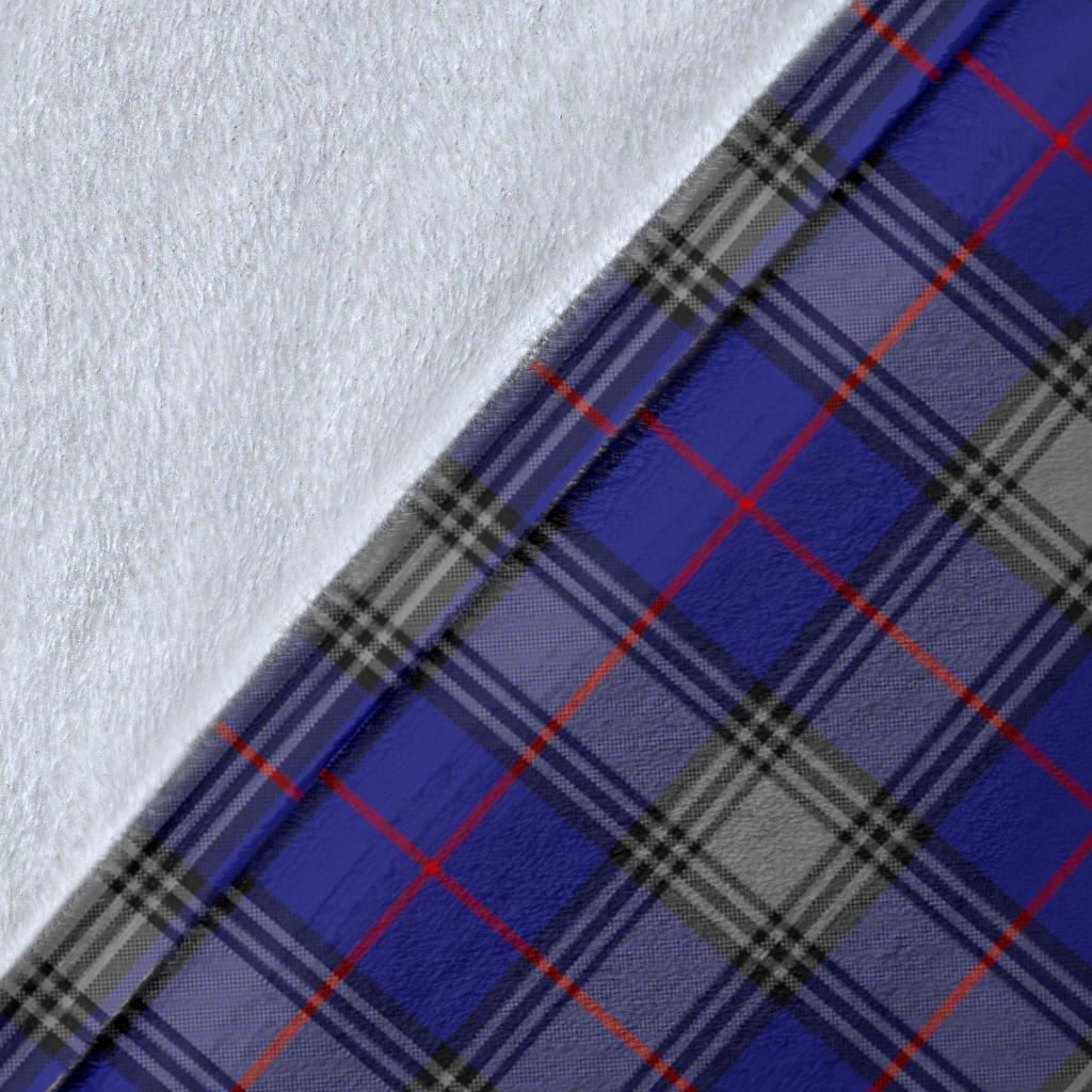 Clan Kinnaird Tartan Crest Blanket Wave Style HL87 Clan Kinnaird Tartan Today   