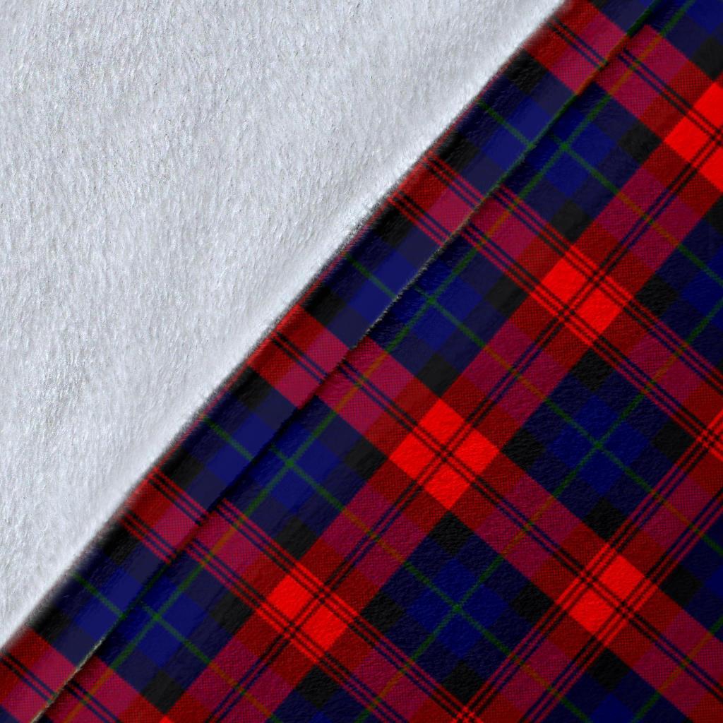 Clan MacLachlan Modern Tartan Crest Blanket Wave Style ZM18 Clan Hall Tartan Today   