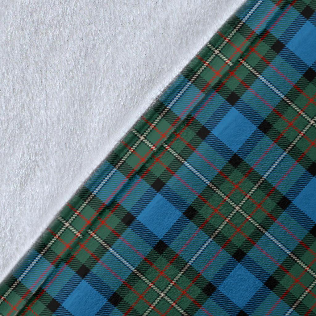 Clan Fergusson Ancient Tartan Crest Blanket Wave Style XZ32 Clan Fergusson Tartan Today   