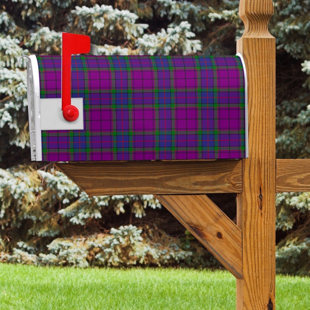 Clan Wardlaw Modern Tartan Crest Mailbox KW97 Clan Wardlaw Tartan Today   