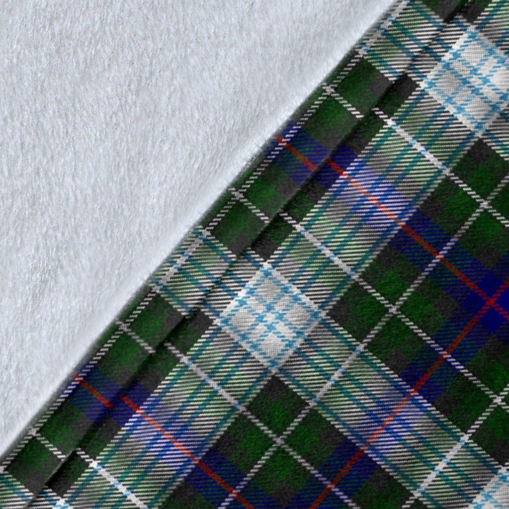 Clan MacKenzie Tartan Crest Blanket Wave Style GD91 Clan MacKenzie Clan MacKenzie   