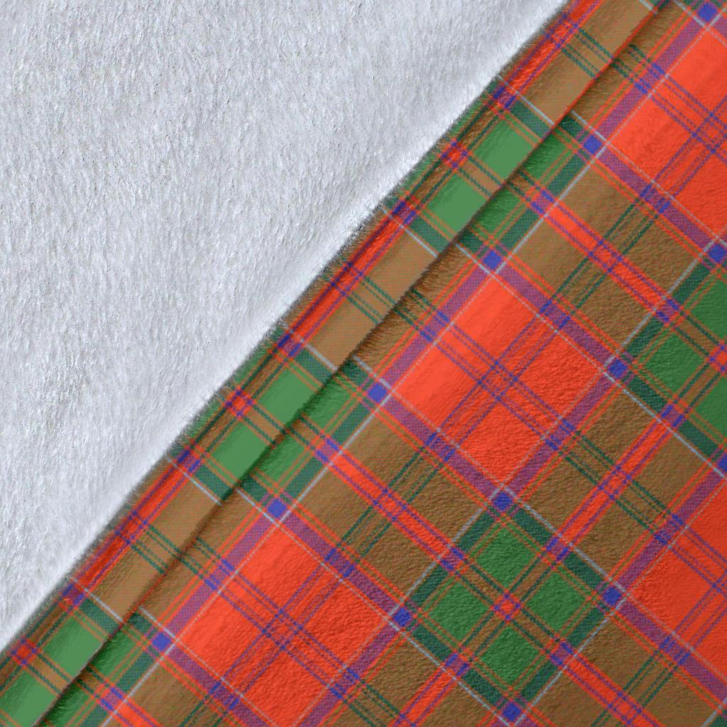 Clan Grant Ancient Tartan Crest Blanket Wave Style QY69 Clan Grant Tartan Today   