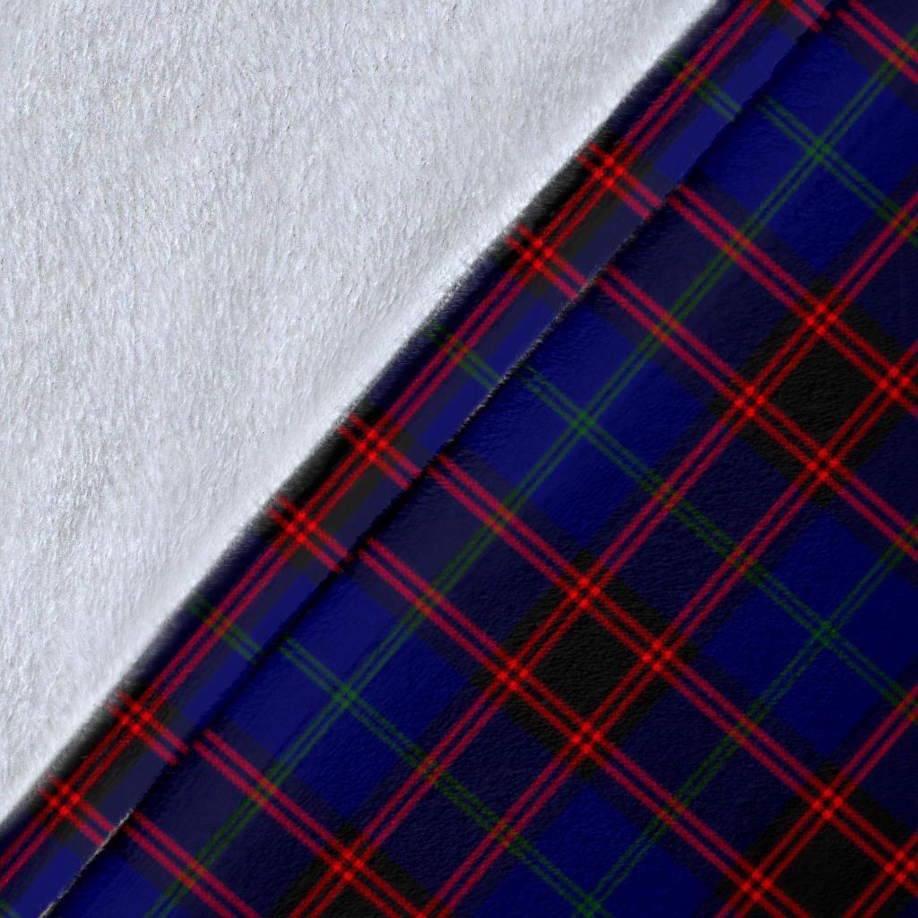 Clan Home Modern Tartan Crest Blanket Wave Style ME22 Clan Home/Hume Tartan Today   