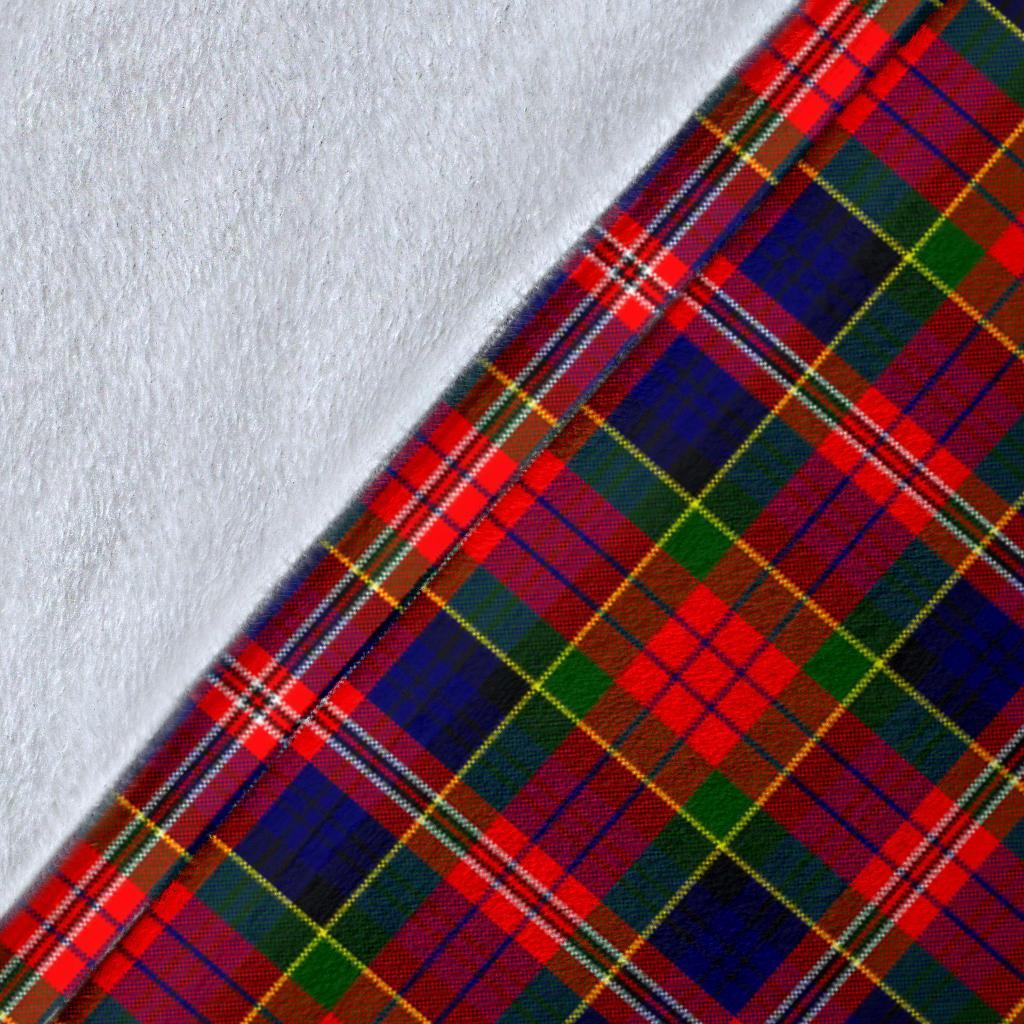 Clan MacPherson Modern Tartan Crest Blanket Wave Style VE87 Clan MacPherson Tartan Today   