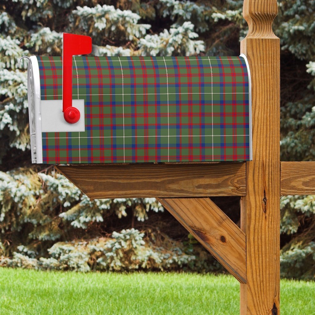 Clan Shaw Green Modern Tartan Mailbox UX59 Clan Shaw Tartan Today   