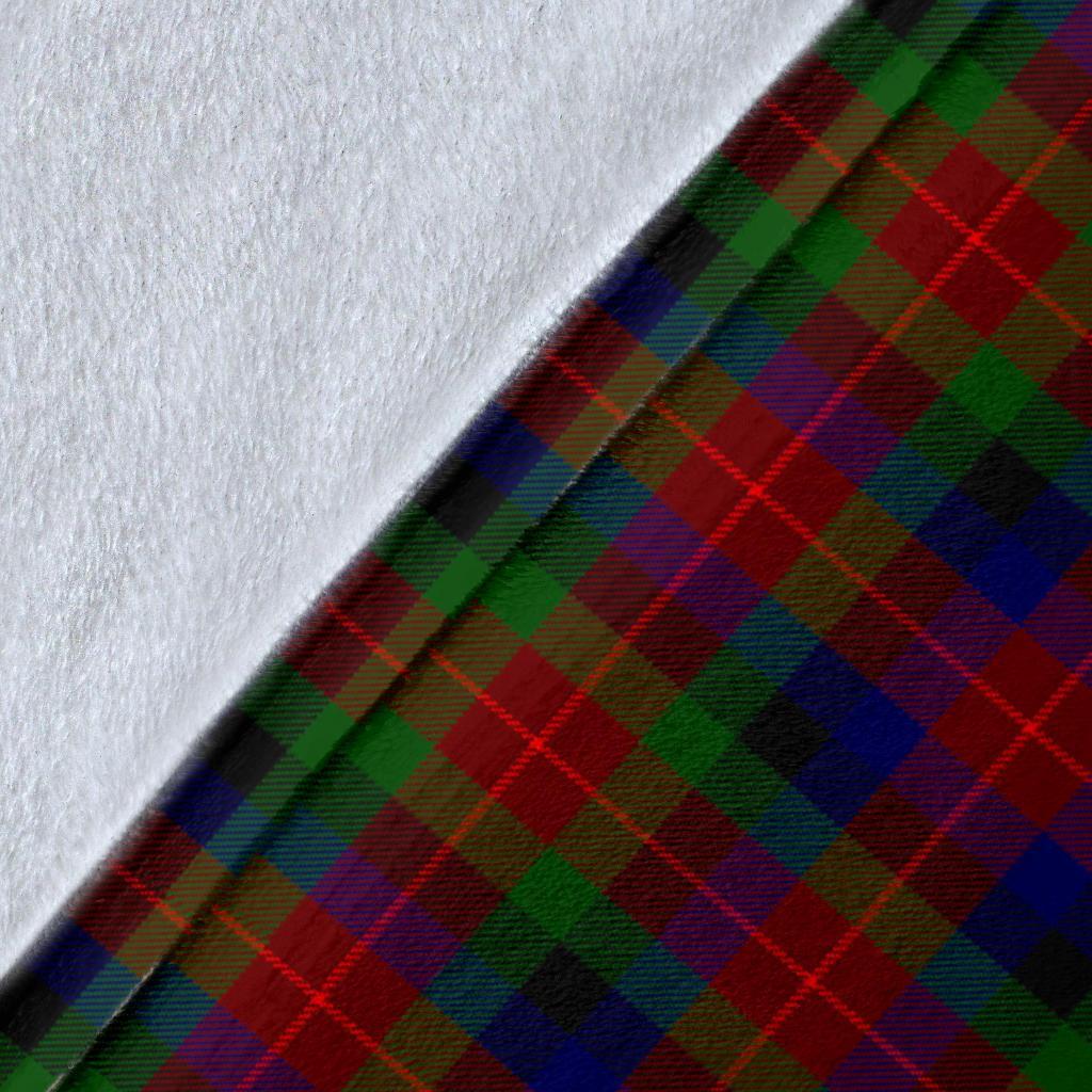 Clan Tennant Tartan Crest Blanket Wave Style RZ43 Clan Tennant Tartan Today   