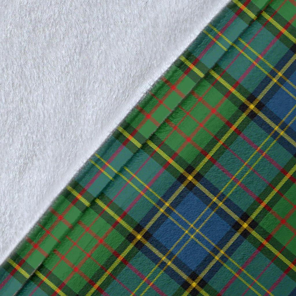 Clan MacMillan Hunting Ancient Tartan Crest Blanket Wave Style PF44 Clan MacMillan Tartan Today   