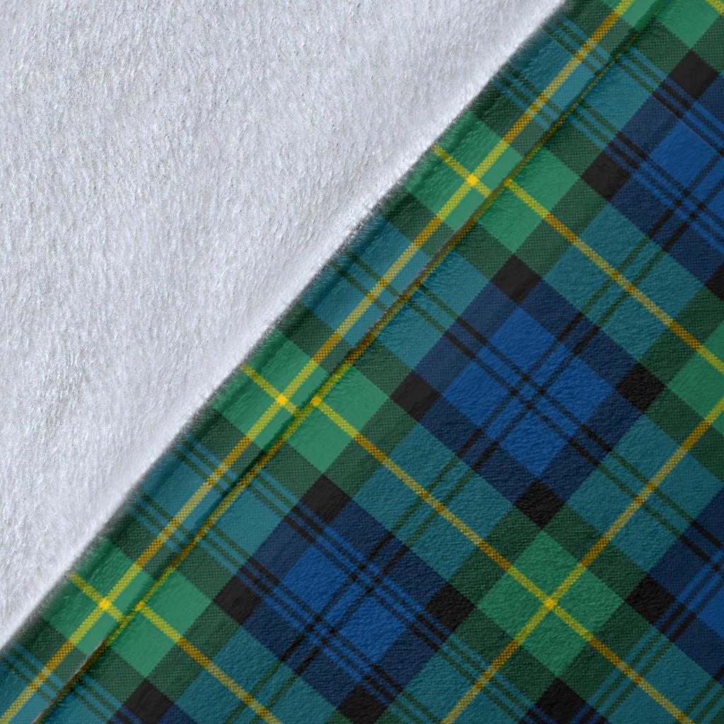 Clan Gordon Ancient Tartan Crest Blanket Wave Style TH25 Clan Gordon Tartan Today   