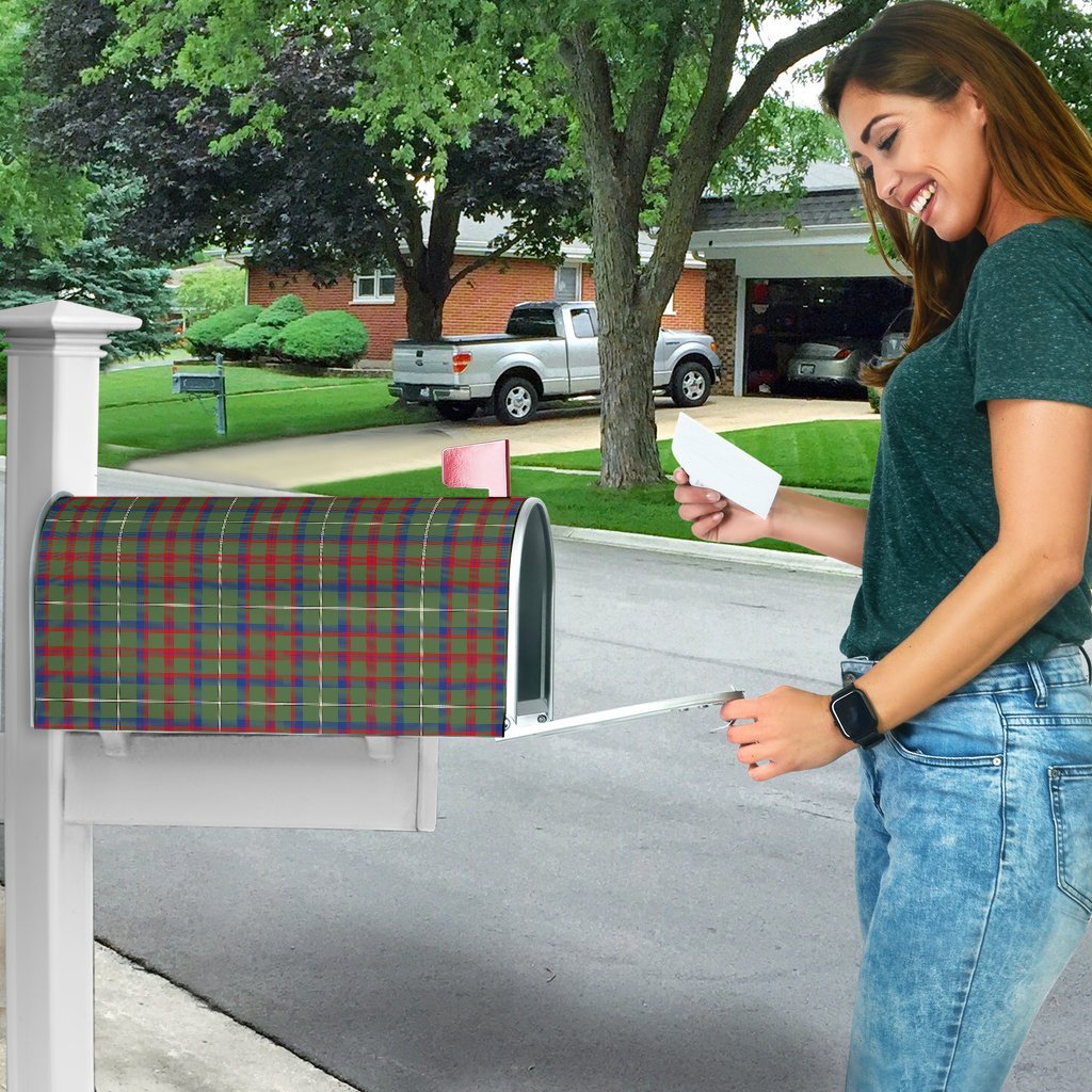 Clan Shaw Green Modern Tartan Mailbox UX59 Clan Shaw Tartan Today   