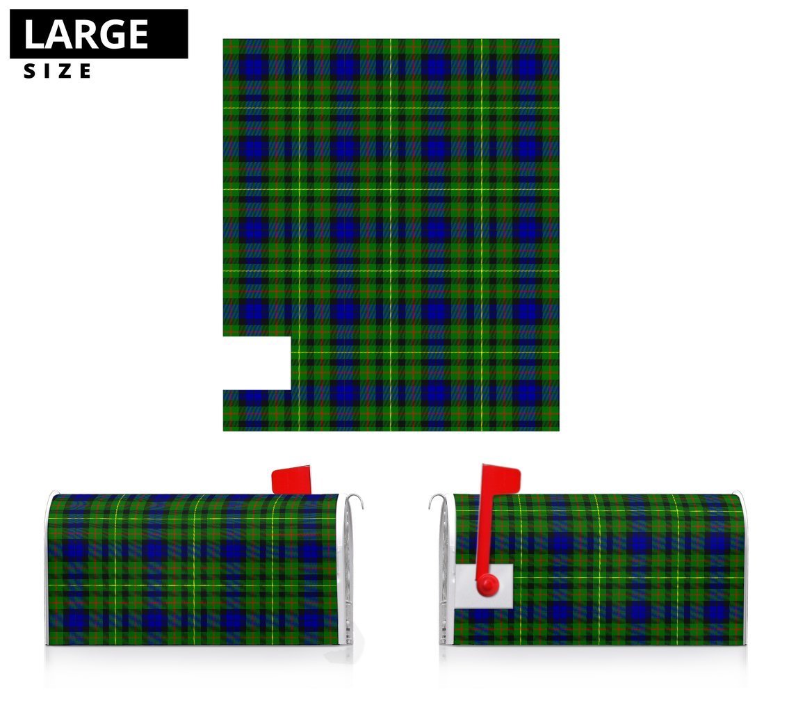 Clan Rollo Modern Tartan Mailbox PD70 Clan Rollo Tartan Today   