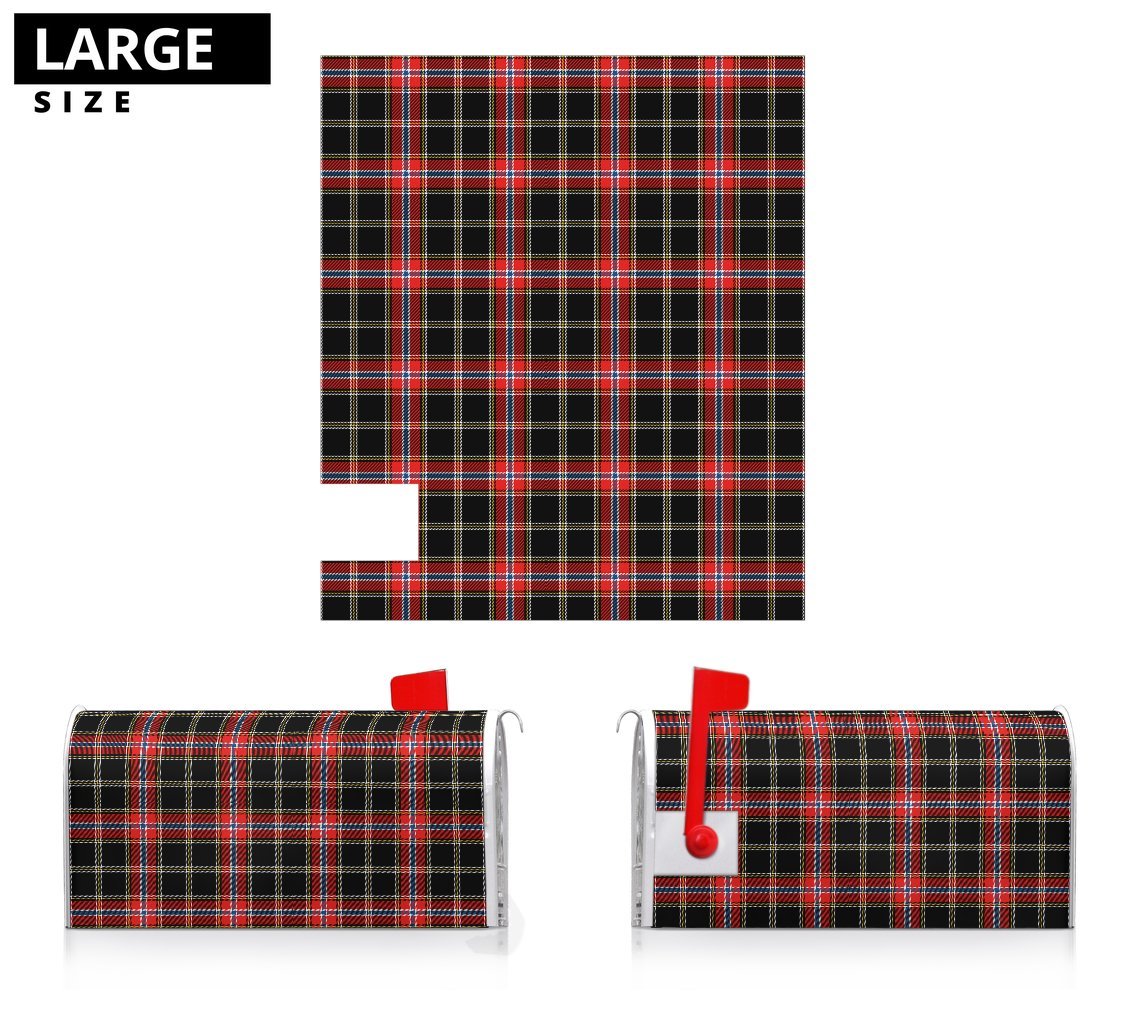 Clan Norwegian Night Tartan Mailbox ZC86 Clan Norwegian Tartan Today   