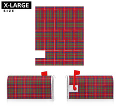 Clan Shaw Red Modern Tartan Mailbox CC77 Clan Shaw Tartan Today   