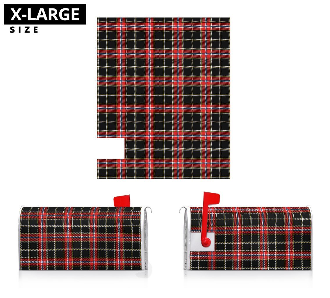 Clan Norwegian Night Tartan Mailbox ZC86 Clan Norwegian Tartan Today   