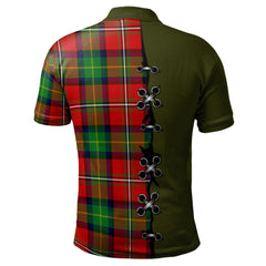 Clan Fullerton Tartan Polo Shirt - Lion Rampant And Celtic Thistle Style EY22 Fullerton Tartan Tartan Polo   