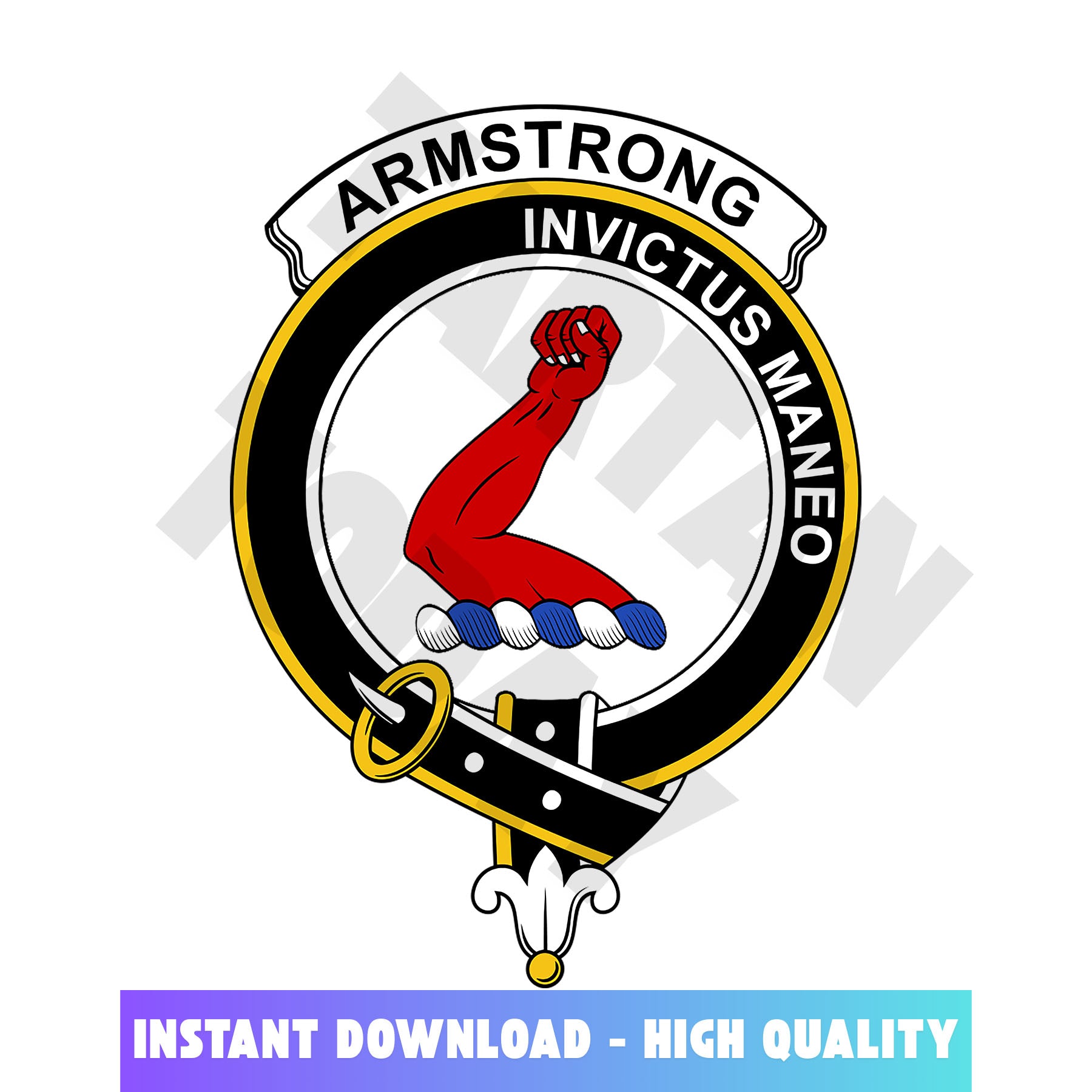 Clan Armstrong Tartan Crest, Badges, Heraldry, Clans, Family Scotland PNG, Digital ClipArt High Quality PW85 Armstrong Tartan Tartan Today