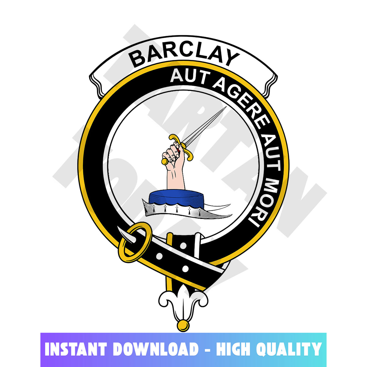 Clan Barclay Tartan Crest, Badges, Heraldry, Clans, Family Scotland PNG, Digital ClipArt High Quality YL34 Barclay Tartan Tartan Today