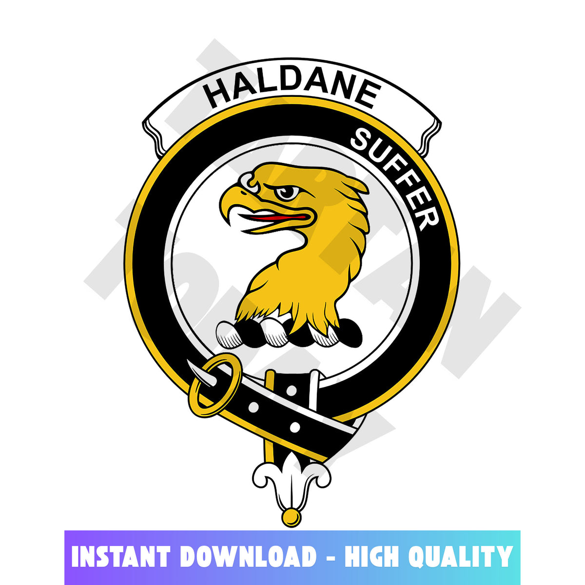 Clan Haldane Tartan Crest, Badges, Heraldry, Clans, Family Scotland PNG, Digital ClipArt High Quality KD97 Haldane Tartan Tartan Today