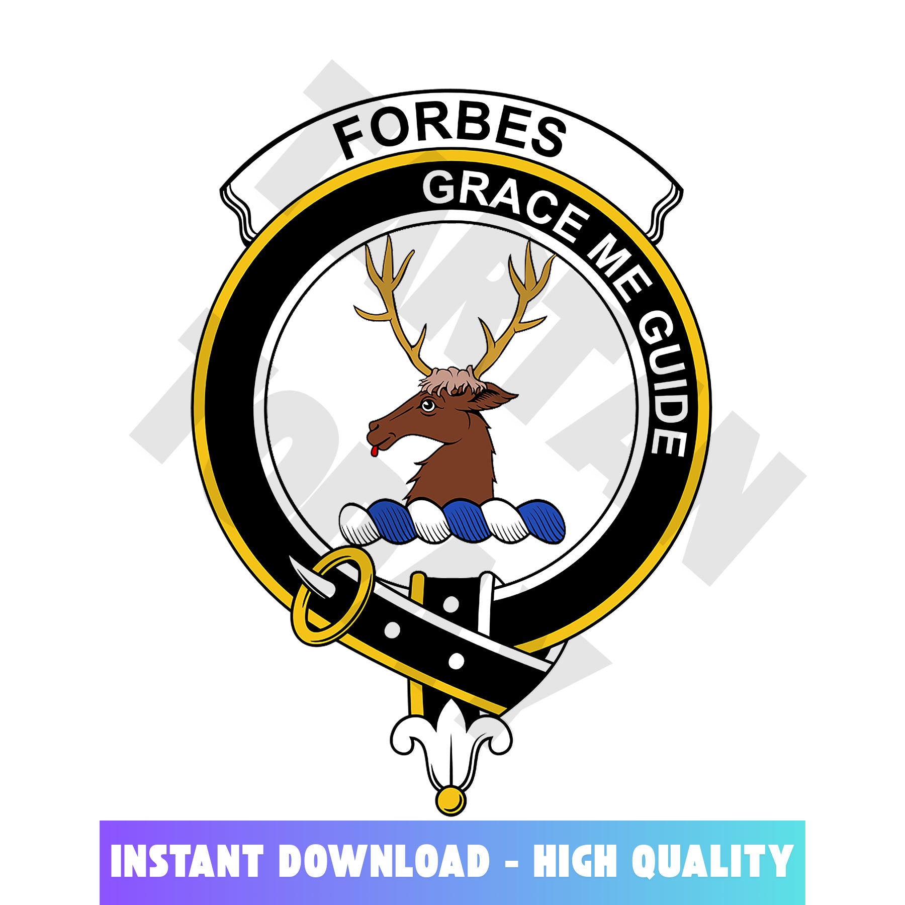 Clan Forbes Tartan Crest, Badges, Heraldry, Clans, Family Scotland PNG, Digital ClipArt High Quality ZJ72 Forbes Tartan Tartan Today