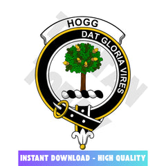 Clan Hogg (or Hog) Tartan Crest, Badges, Heraldry, Clans, Family Scotland PNG, Digital ClipArt High Quality CM87 Hogg (or Hog) Tartan Tartan Today