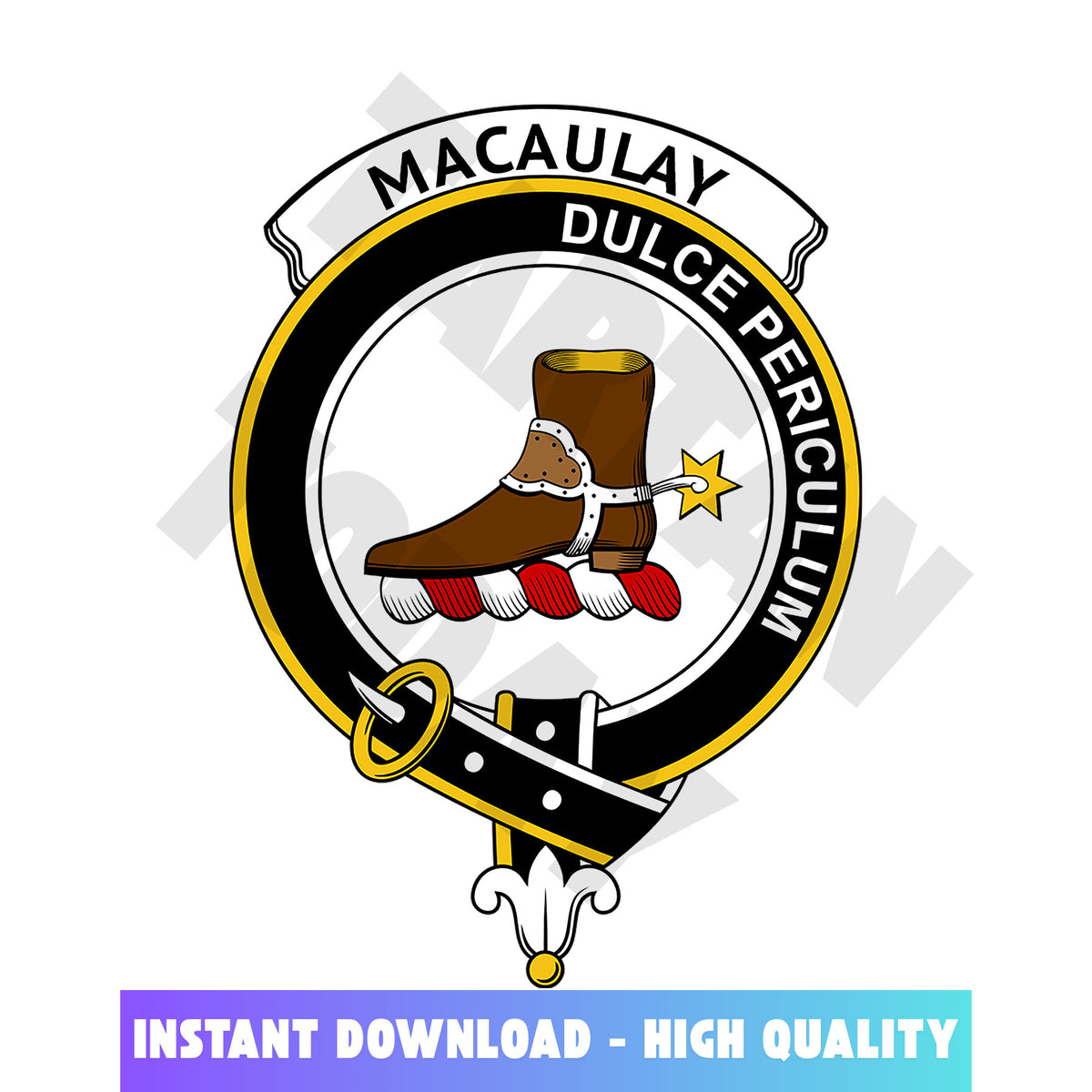 Clan MacAulay Tartan Crest, Badges, Heraldry, Clans, Family Scotland PNG, Digital ClipArt High Quality TB57 MacAulay Tartan Tartan Today