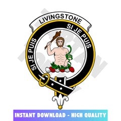 Clan Livingstone Tartan Crest, Badges, Heraldry, Clans, Family Scotland PNG, Digital ClipArt High Quality DD12 Livingstone Tartan Tartan Today