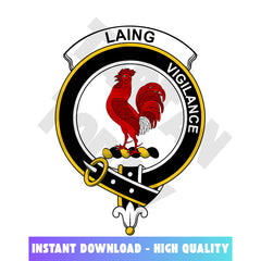 Clan Laing Tartan Crest, Badges, Heraldry, Clans, Family Scotland PNG, Digital ClipArt High Quality BV88 Laing Tartan Tartan Today