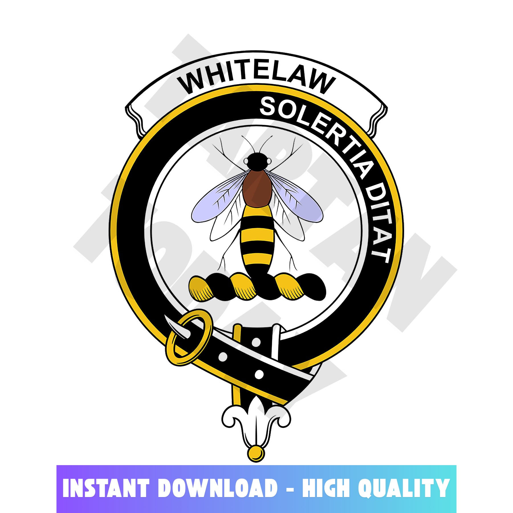 Clan Whitelaw Tartan Crest, Badges, Heraldry, Clans, Family Scotland PNG, Digital ClipArt High Quality YI23 Whitelaw Tartan Tartan Today