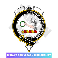 Clan Skene Tartan Crest, Badges, Heraldry, Clans, Family Scotland PNG, Digital ClipArt High Quality DU22 Skene Tartan Tartan Today