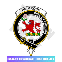 Clan Primrose Tartan Crest, Badges, Heraldry, Clans, Family Scotland PNG, Digital ClipArt High Quality JB28 Primrose Tartan Tartan Today