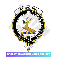 Clan Strachan Tartan Crest, Badges, Heraldry, Clans, Family Scotland PNG, Digital ClipArt High Quality PV49 Strachan Tartan Tartan Today